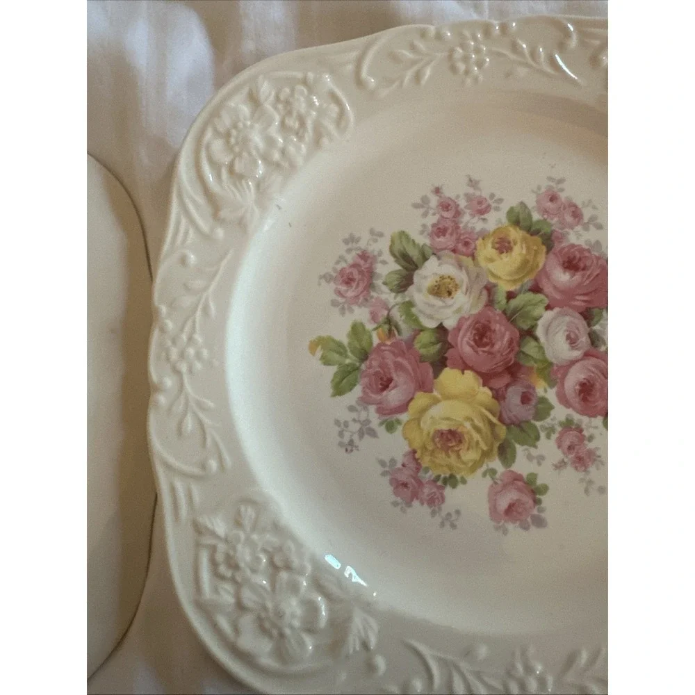 Vintage Edwin Knowles China Co Hostess 7